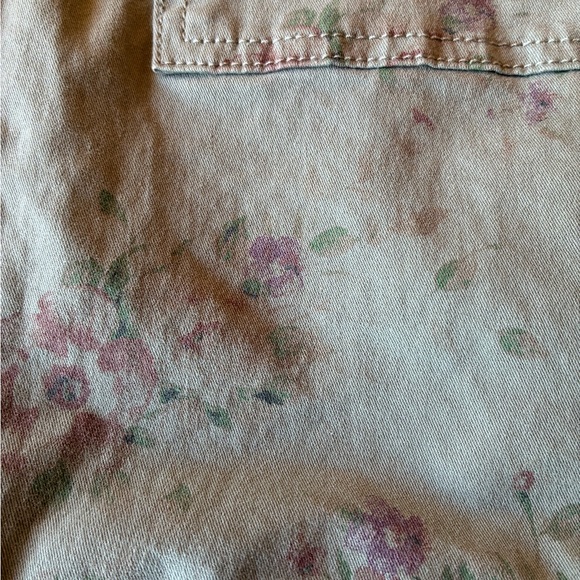 DRIFTWOOD Carley Army Green Floral Jumpsuit Coveralls Size Medium - Picture 13 of 13